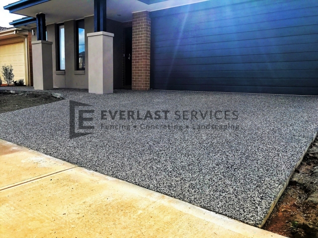 Exposed Aggregate Concrete Melbourne Driveway Colours Cost