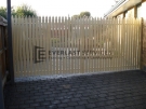SWG19 – Primrose Aluminium Pickets Double Gate – Point Cook