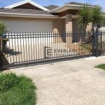 SG30 - Ring and Spear Manual Sliding Gate at Point Cook