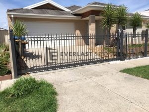 SG30 - Ring and Spear Manual Sliding Gate at Point Cook