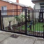 SF68 - Black Oxley Ring Fencing Panels