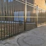 SF148 - Black Steel Oxley Ring Fence