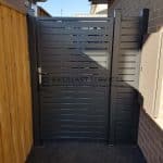 SS105 - Single Side Gate Aluminium Slats