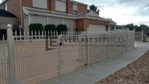 SF114 - Steel Fencing + Perforated Sheeting 3 (Heritage Design)