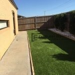 L19 - Plain Concrete Footpath with Synthetic Grass