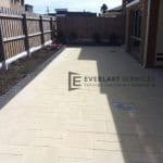 38 - Paving and garden bed