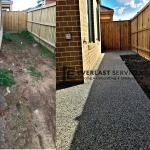 EA37 - Backyard Concrete Before and After