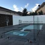 T78 - Glass Pool Fencing + Swimming Pool + Modular Walls