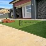 L133 - Synthetic Grass with Merbau Garden Box