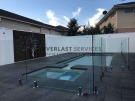 GF10 – Glass Pool Fencing + Swimming Pool + Modular Walls