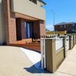 Front Decking Garden Boxes with Modular Fencing