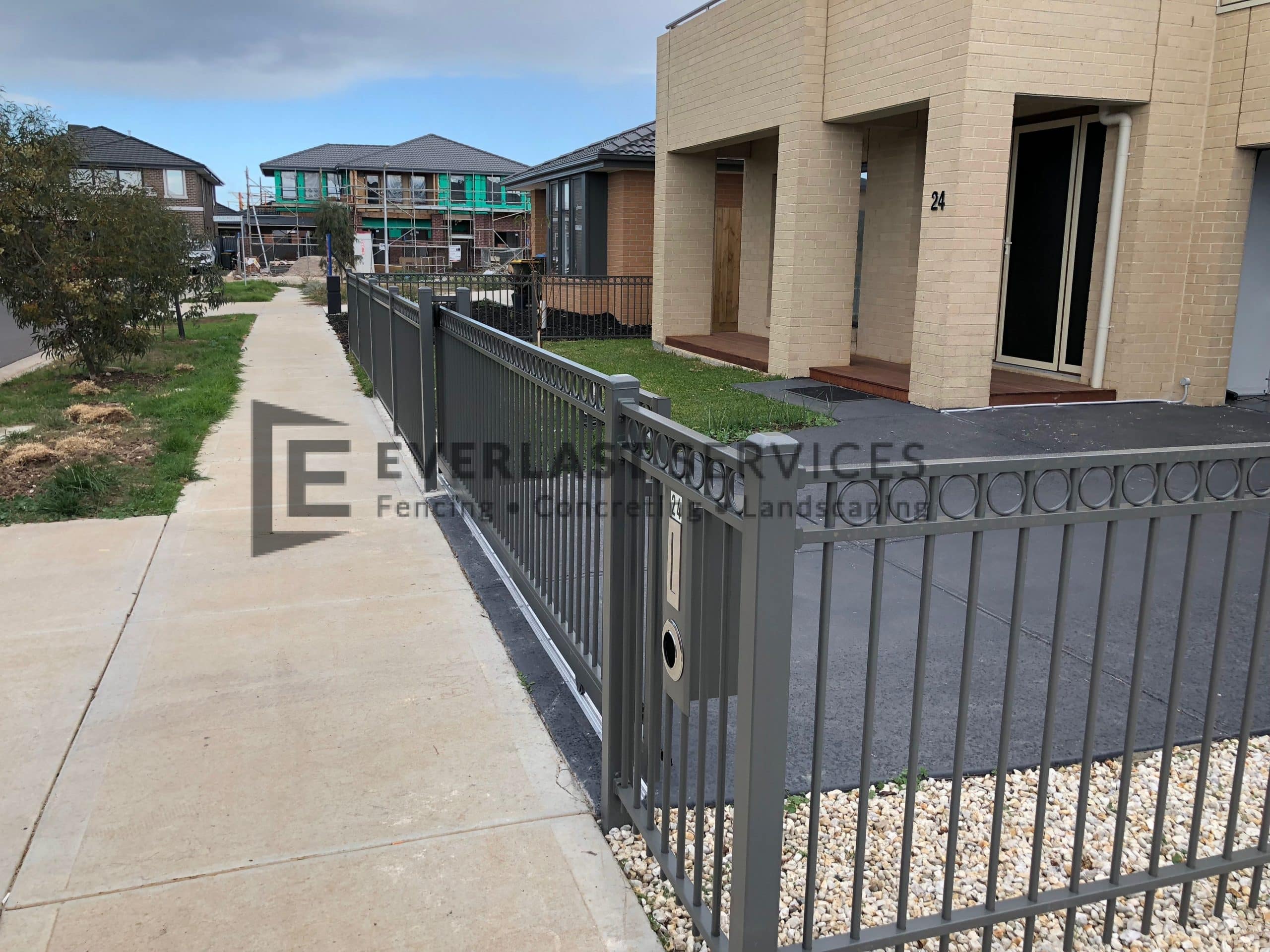 Oxley Ring Fencing + Sliding Gate
