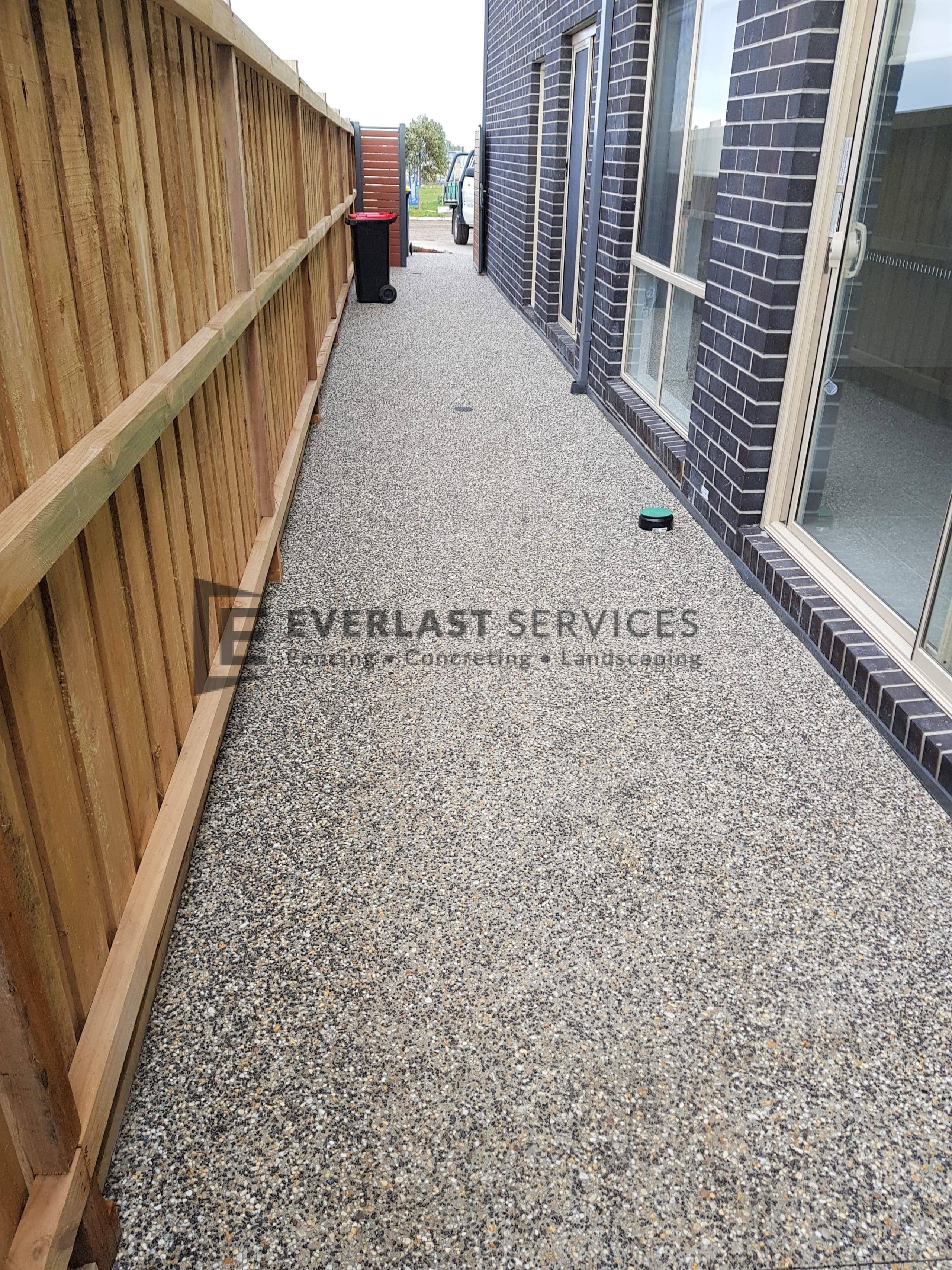 Exposed Aggregate Footpath