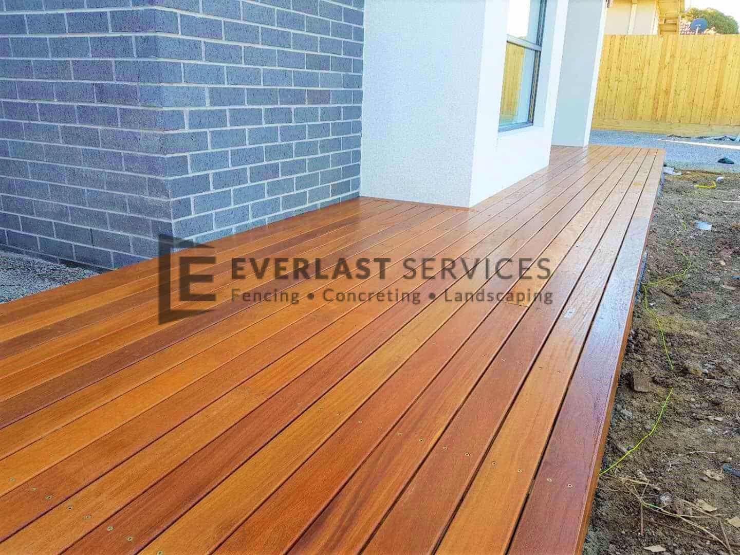 Front Path Decking