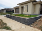 RW3 – Versablock Retaining Wall with Synthetic Grass