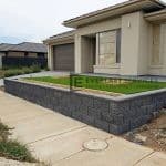 RW3 - Versablock Retaining Wall with Synthetic Grass