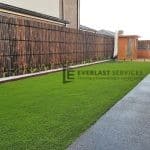 Bamboo Screening and Synthetic Grass