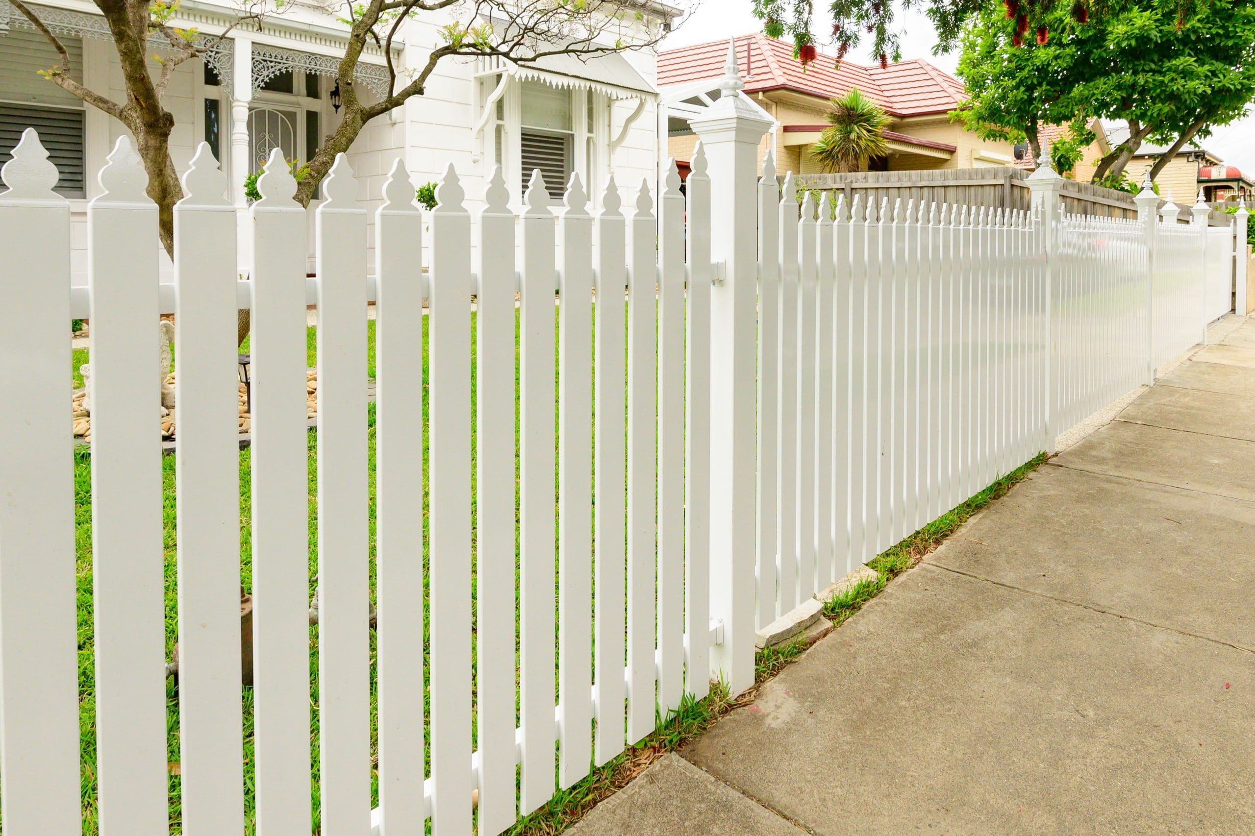 Picket Fences Melbourne Modern Metal Steel And Aluminium