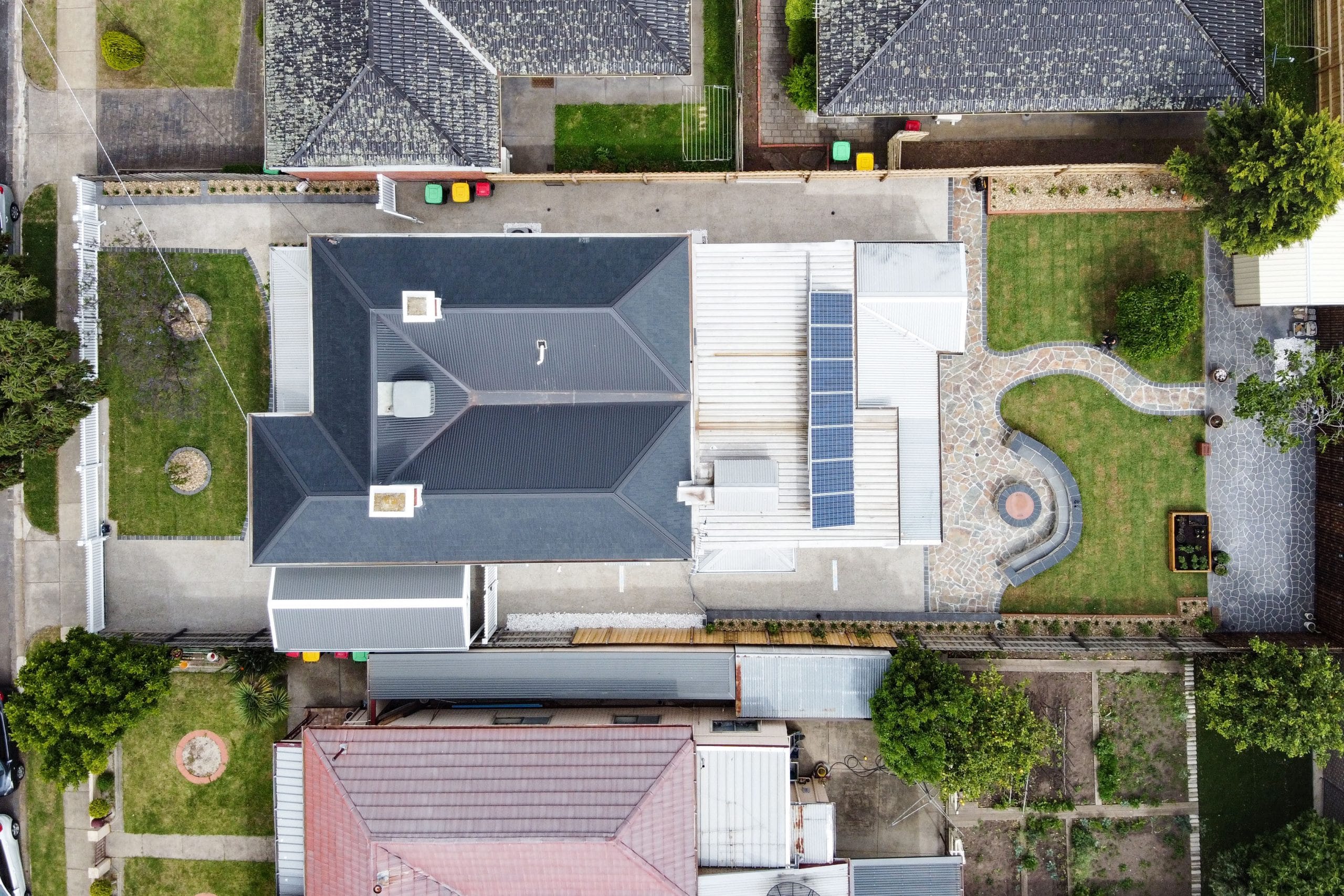 L273 - Ascot Vale - an overhead shot of a house