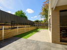 L258 – Doncaster East – back yard retaining wall grass path