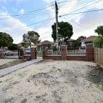 SF190 - Yarraville - Front Yard Steel Fencing