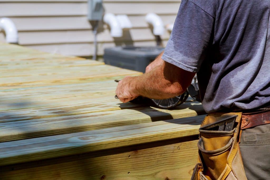 Backyard Deck Reconstruction