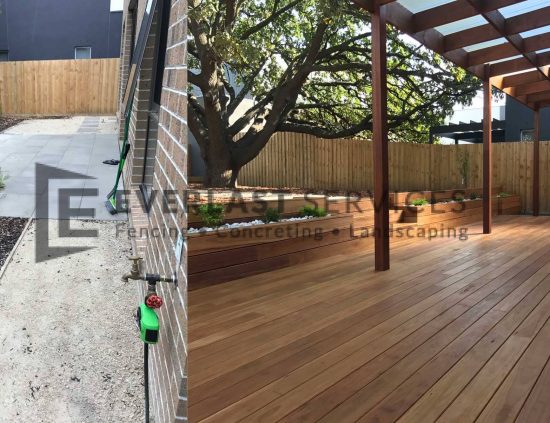 L74 - Decking and Pergola Before and After