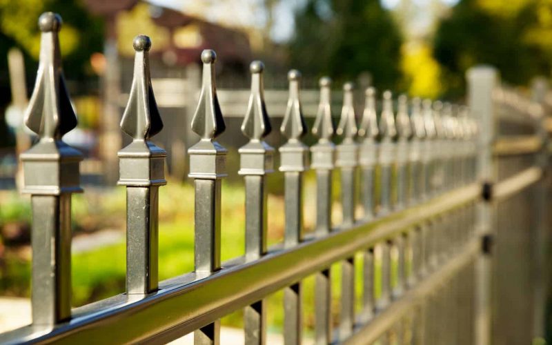 Pointed Metal Fence